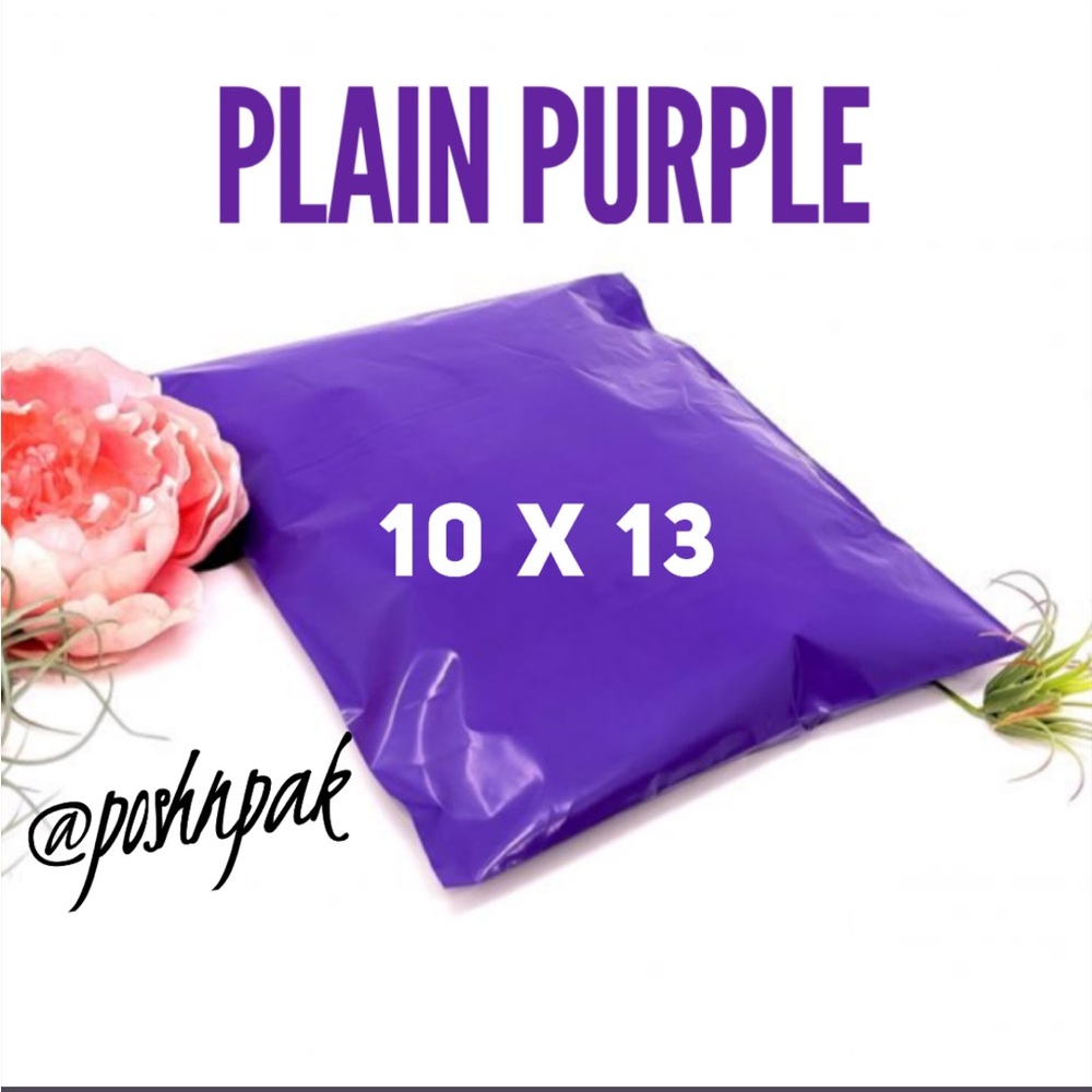 NEW COLOR! 20 PURPLE Poly Mailers